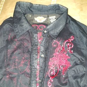 Harley Davidson shirt long sleeve